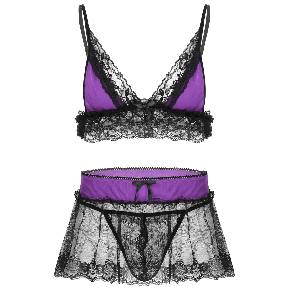 Sissy Michael Lingerie Set