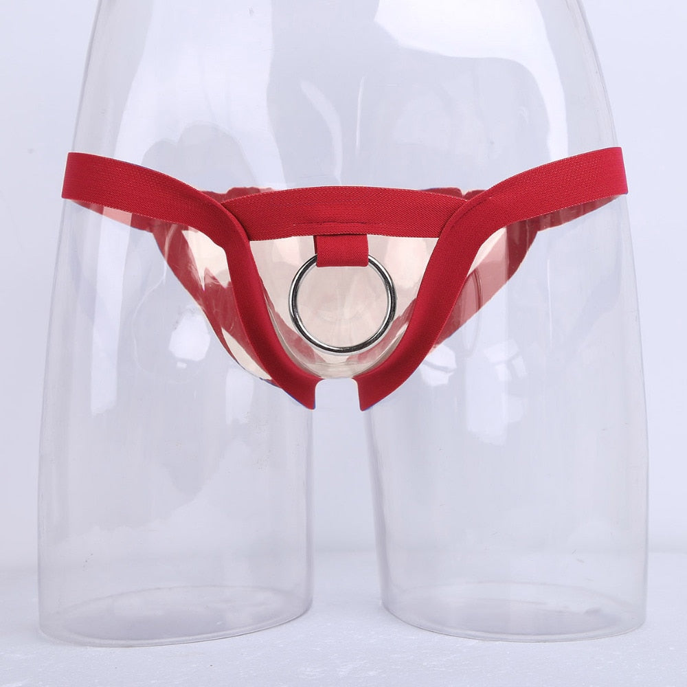 See Through Exposed Butt Sissy Panties