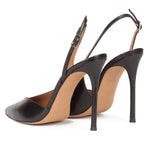 Load image into Gallery viewer, Pointed Toe Side Cut Stiletto Slingback Pumps
