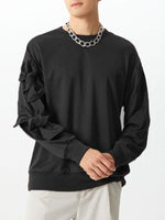 Load image into Gallery viewer, Mens Bow Decoration Long-Sleeve Hoodie SKUK74967
