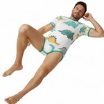 Load image into Gallery viewer, Dinosaur ABDL Adult Bodysuit — All-Over Print Onesie
