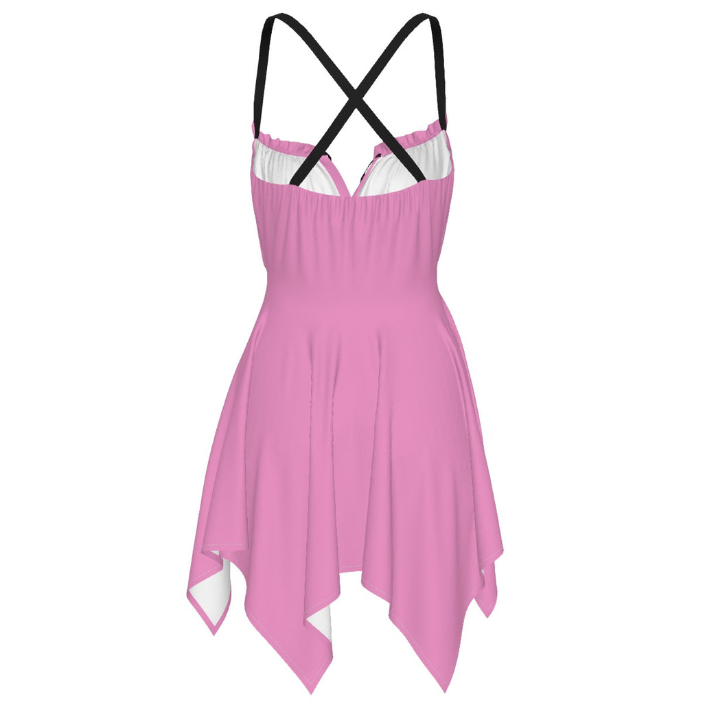 Pink Slip Dress for Sissy Man