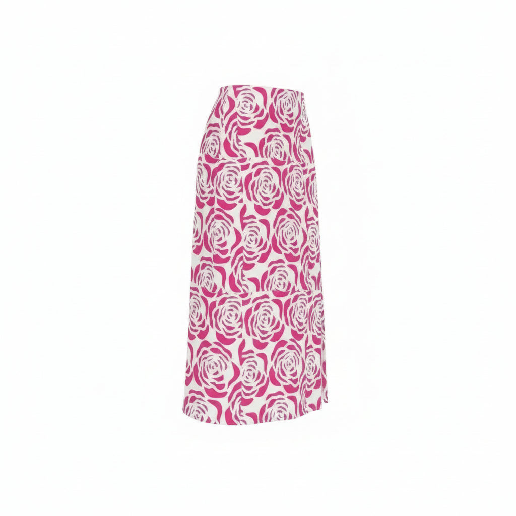 🌹 High Slit Long Skirt