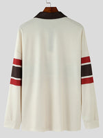 Load image into Gallery viewer, Mens Color Block Patchwork Long-Sleeve Sweatshirt SKUK79449
