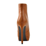 Load image into Gallery viewer, Pointed Toe Platform Stiletto Ankle Boots
