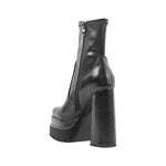 Load image into Gallery viewer, Double Platform Block Heel Ankle Boots
