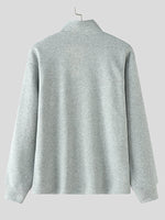 Load image into Gallery viewer, Mens Turn-Down Collar Long-Sleeve Sweatshirt SKUK82229
