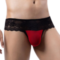 Aleah Lace Jockstrap Thong — Sissy G-String Briefs