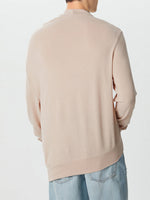 Load image into Gallery viewer, Mens Draped Collar Design Long-Sleeve Sweater SKUK77406
