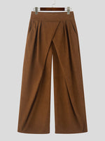 Load image into Gallery viewer, Mens Ruched Crossover Design Pant SKUK82202
