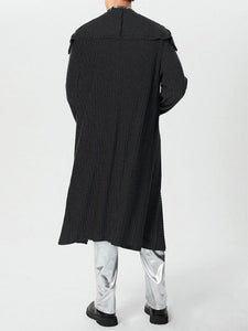 Mens Knit Over-Knee Long Cardigan SKUK78126