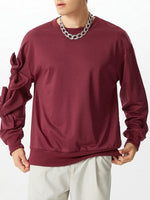 Load image into Gallery viewer, Mens Bow Decoration Long-Sleeve Hoodie SKUK74967
