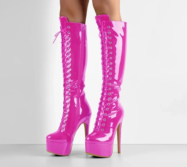 "Sissy  Bella" Knee High Boots