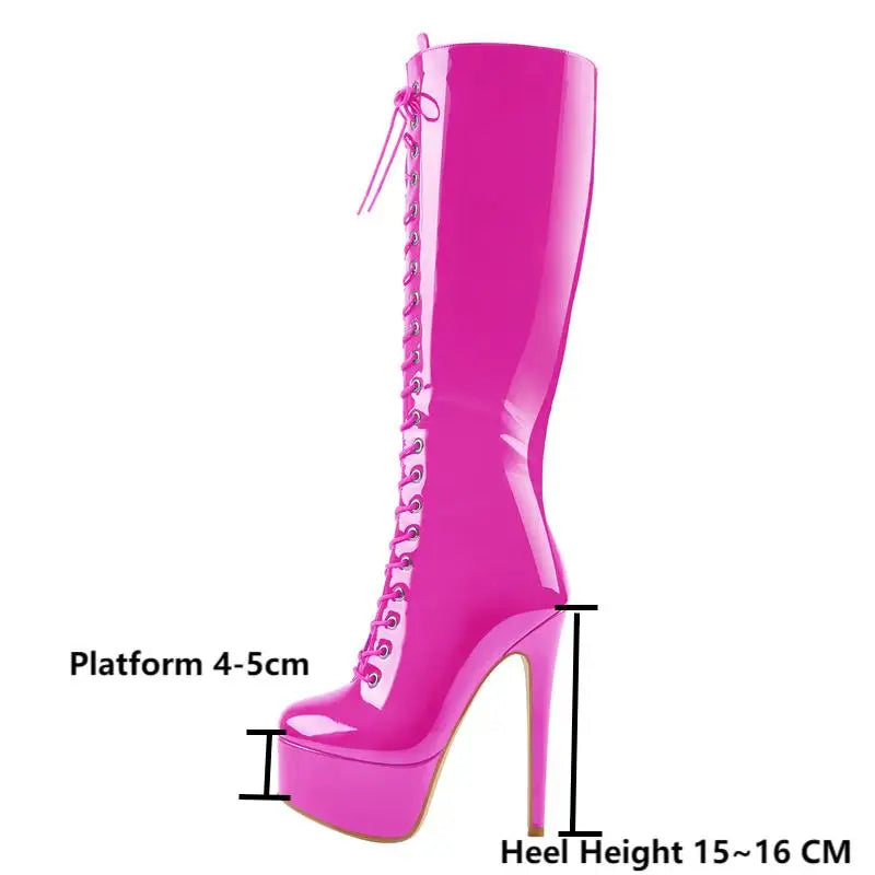 "Sissy  Bella" Knee High Boots