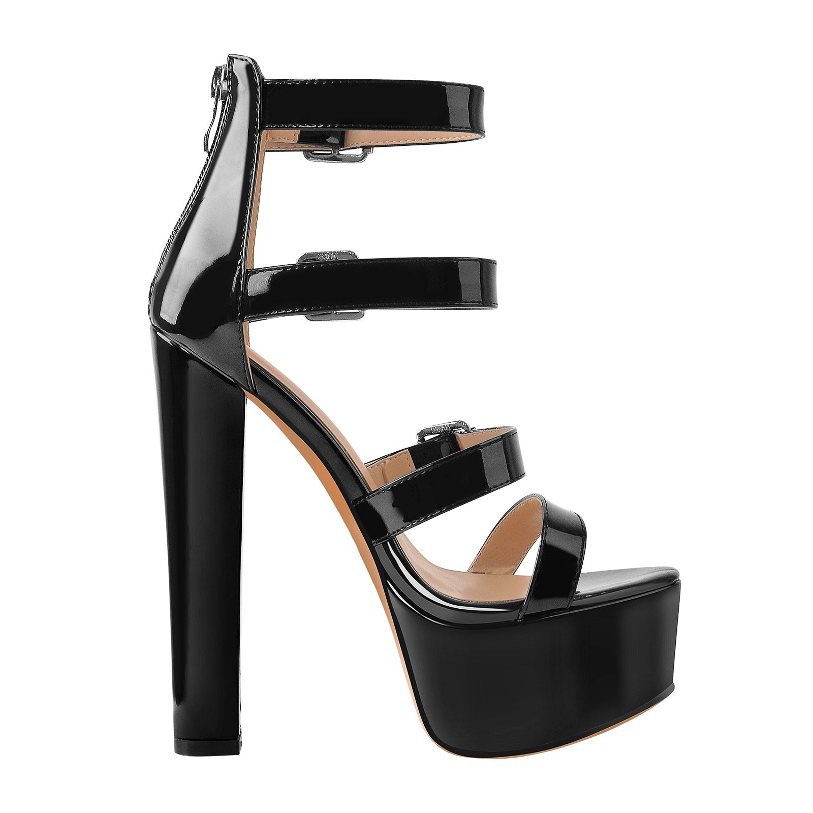 Sandals Platform Chunky High Heels