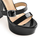 Load image into Gallery viewer, Sandals Platform Chunky High Heels
