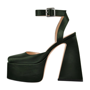 'Sissy Meadow" Chunky High Heel Pumps for Men