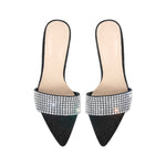 Load image into Gallery viewer, Rhinestone Stilettos High Heel Sandals
