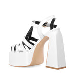 Load image into Gallery viewer, Platform Chunky High Heels Buckle Sandals
