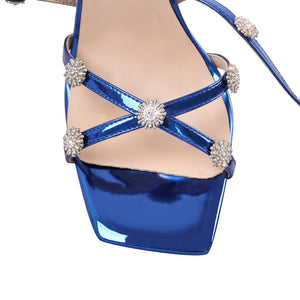 "Sissy Michelle" Rhinestone Sandals for Men