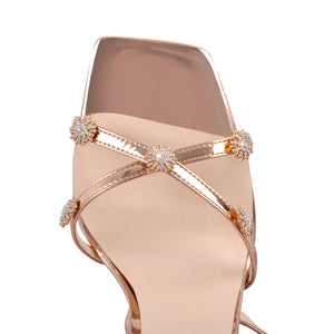 "Sissy Michelle" Rhinestone Sandals for Men