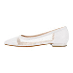 Load image into Gallery viewer, Square Toe Slip-on Hollow Daily Flats
