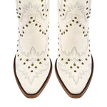 Load image into Gallery viewer, Studded Embroidered Over The Knee Western Boots
