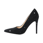 Load image into Gallery viewer, Rhinestone Pointed Toe Stiletto Pumps
