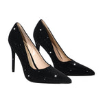 Load image into Gallery viewer, Rhinestone Pointed Toe Stiletto Pumps
