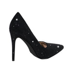 Load image into Gallery viewer, Rhinestone Pointed Toe Stiletto Pumps
