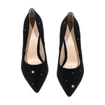 Load image into Gallery viewer, Rhinestone Pointed Toe Stiletto Pumps
