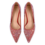 Load image into Gallery viewer, Rhinestone Pointed Toe Stiletto Pumps
