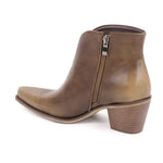 Load image into Gallery viewer, Zipper Chunky Heel Western Ankle Boots
