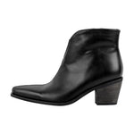 Load image into Gallery viewer, Zipper Chunky Heel Western Ankle Boots
