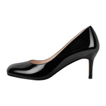 Load image into Gallery viewer, Round Toe Classic Stiletto Pumps
