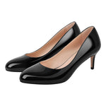 Load image into Gallery viewer, Round Toe Classic Stiletto Pumps
