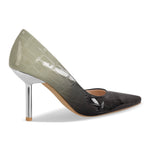 Load image into Gallery viewer, Pointed Toe Gradient Stone Stiletto Pumps
