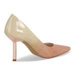 Load image into Gallery viewer, Pointed Toe Gradient Stone Stiletto Pumps
