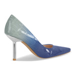 Load image into Gallery viewer, Pointed Toe Gradient Stone Stiletto Pumps
