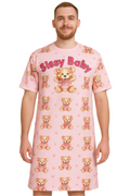 Pretty Sissy Baby Bear T-shirt Dress | Sissy Men Night Dress