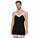 Load image into Gallery viewer, "Sissy Unique" Cami Dress With Lace Edge
