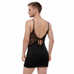 Load image into Gallery viewer, "Sissy Yusra"Back Straps Cami Dress With Lace
