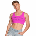 CERTIFIED Sissy Slave Sport Crop Tank Top
