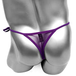 Load image into Gallery viewer, &quot;Sissy Emory&quot; Lace-Up Mesh Panties
