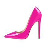 Load image into Gallery viewer, Rose Red Pointed Toe High Heel Stiletto Pumps
