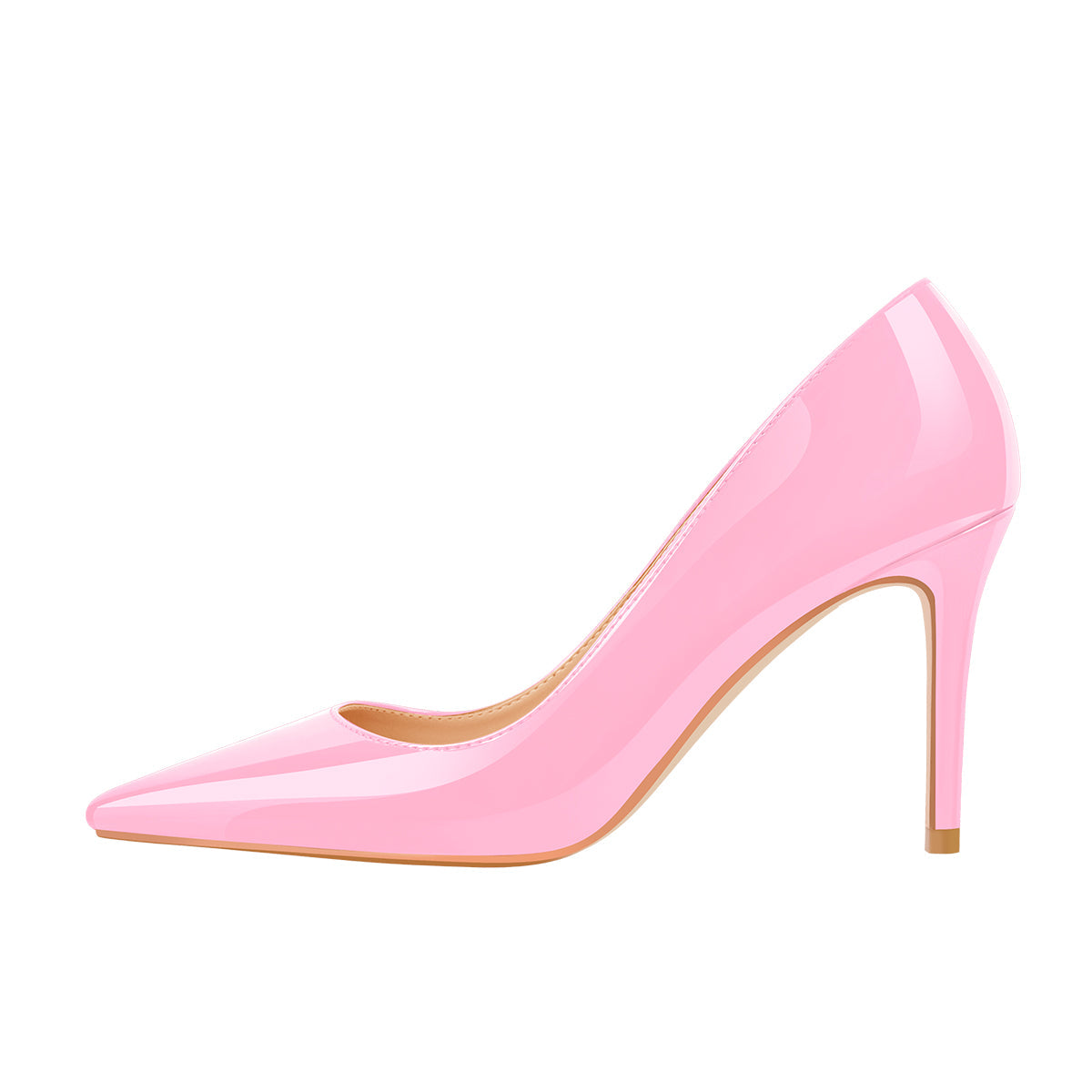 Pumps Pink 3 inches Heels