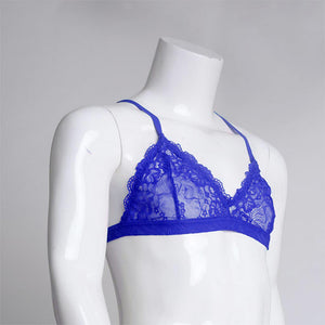 "Sissy Karen" Lace Bralette for Men