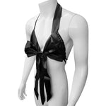 Load image into Gallery viewer, &quot;Sissy Liam&quot; Big Bow Backless Jumpsuit
