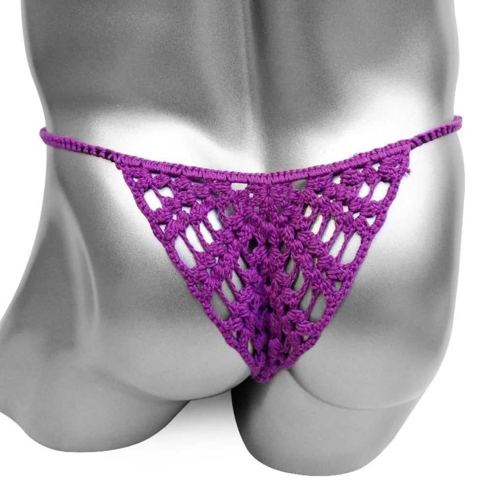 "Sissy Anne" Crochet Panties