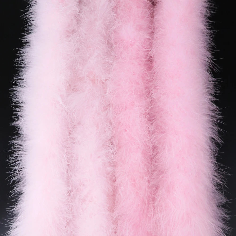 Super Fluffy Pink Marabou Feather Boa